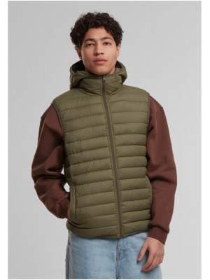 Грейка Basic Light Weigh Vest With Hood darkolive XXL Грейка Basic Light Weigh Vest With Hood darkolive XXL
