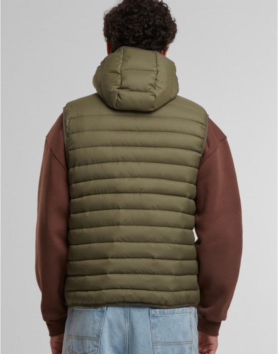 Грейка Basic Light Weigh Vest With Hood darkolive XXL Грейка Basic Light Weigh Vest With Hood darkolive XXL