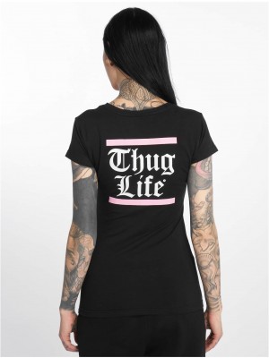 Тениска Thug Life Nikki T-Shirt  black XXL Тениска Thug Life Nikki T-Shirt  black XXL