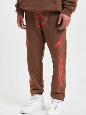 Долнище Thug Life Ink Jogginghosen brown XXL Долнище Thug Life Ink Jogginghosen brown XXL