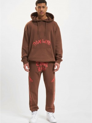 Долнище Thug Life Ink Jogginghosen brown XXL Долнище Thug Life Ink Jogginghosen brown XXL