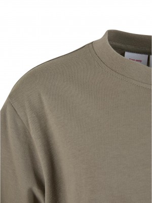 Тениска за момчета Boys Tall Tee paleolive 158/164