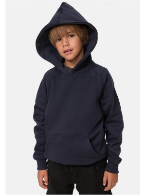 Boys Blank Hoody navy 158/164