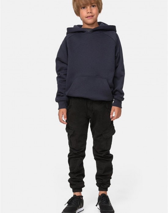 Boys Blank Hoody navy 158/164