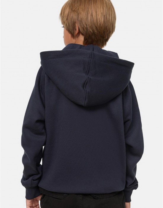 Boys Blank Hoody navy 158/164