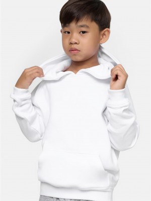 Boys Blank Hoody white 158/164