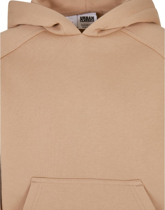 Boys Blank Hoody unionbeige 158/164