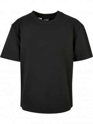Тениска за момчета Boys Heavy Oversize Tee black 158/164