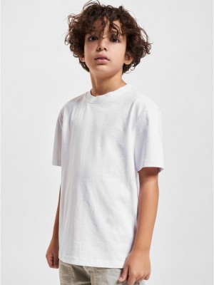 Тениска за момчета Boys Heavy Oversize Tee white 158/164