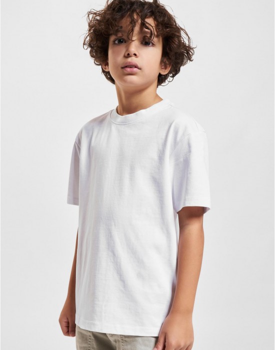 Тениска за момчета Boys Heavy Oversize Tee white 158/164