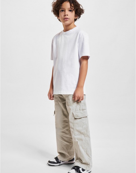 Тениска за момчета Boys Heavy Oversize Tee white 158/164