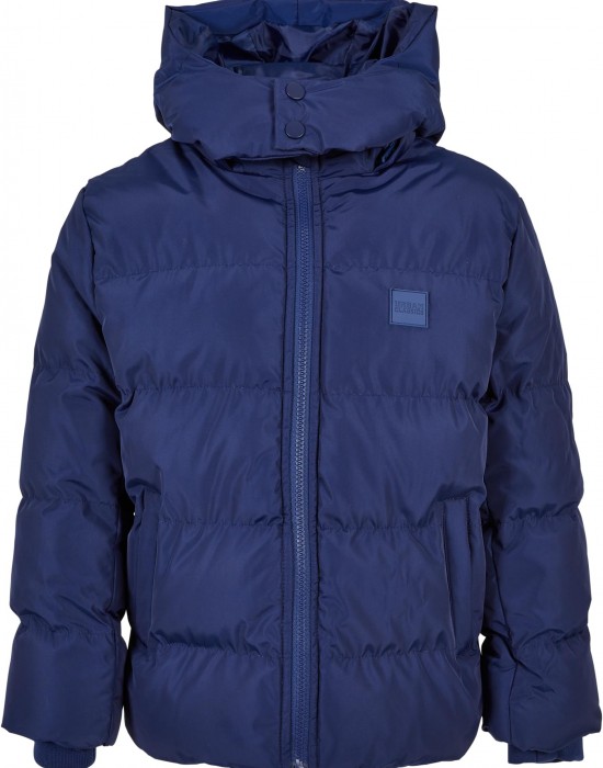 Boys Hooded Puffer Jacket spaceblue 158/164