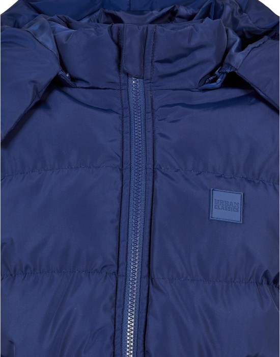 Boys Hooded Puffer Jacket spaceblue 158/164
