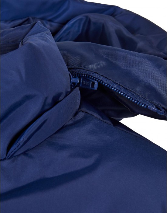 Boys Hooded Puffer Jacket spaceblue 158/164