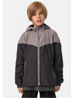Boys 2-Tone Tech Windrunner asphalt/black 158/164