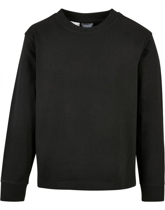 Boys Boxy Heavy Longsleeve black 158/164