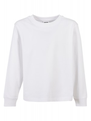 Boys Boxy Heavy Longsleeve white 158/164