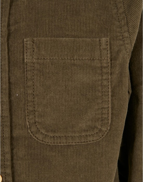 Boys Corduroy Shirt olive 158/164