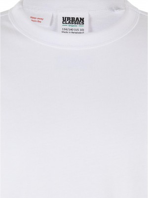 Тениска за момчета Boys Organic Basic Tee white 158/164