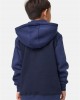 Boys 2-Tone Fake Raglan Hoody midnightnavy/darkblue 158/164