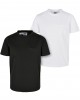 Пакет от 2 броя тениски момчетаBoys Organic Cotton Basic Pocket Tee 2-Pack black/white 158/164