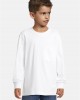 Boys Heavy Oversized Pocket Longsleeve white 158/164