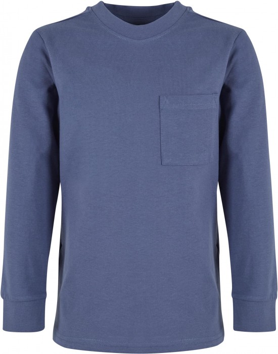 Boys Heavy Oversized Pocket Longsleeve vintageblue 158/164