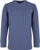 Boys Heavy Oversized Pocket Longsleeve vintageblue 158/164