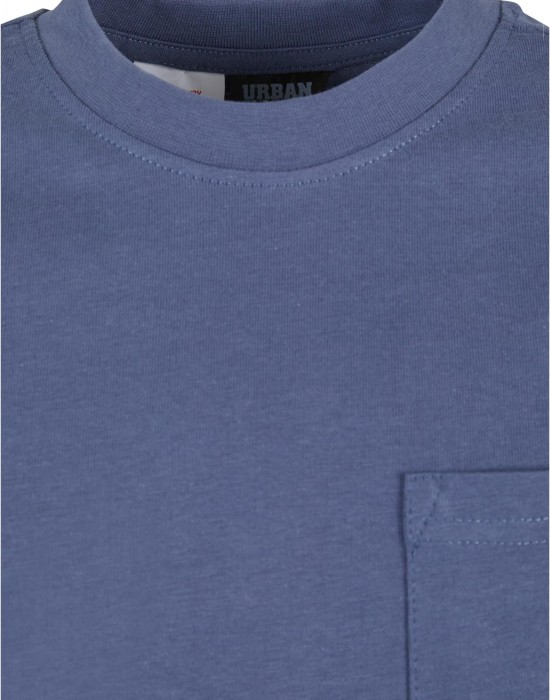 Boys Heavy Oversized Pocket Longsleeve vintageblue 158/164