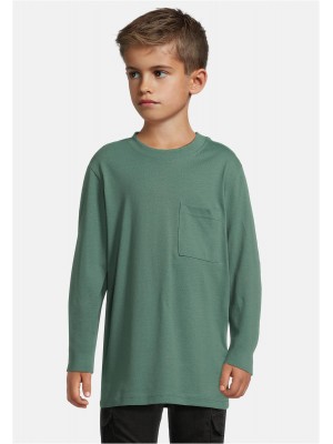 Boys Heavy Oversized Pocket Longsleeve paleleaf 158/164