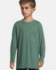 Boys Heavy Oversized Pocket Longsleeve paleleaf 158/164