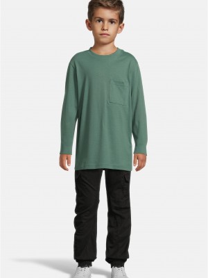 Boys Heavy Oversized Pocket Longsleeve paleleaf 158/164