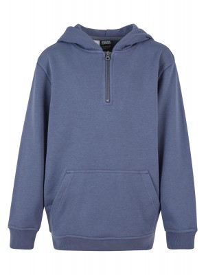 Boys Boxy Zip Hoody vintageblue 158/164