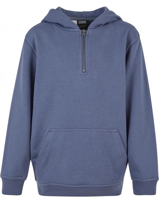 Boys Boxy Zip Hoody vintageblue 158/164