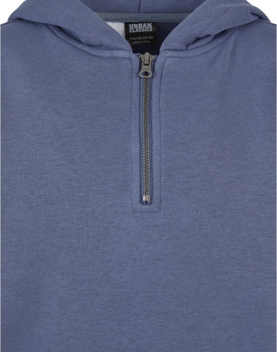 Boys Boxy Zip Hoody vintageblue 158/164