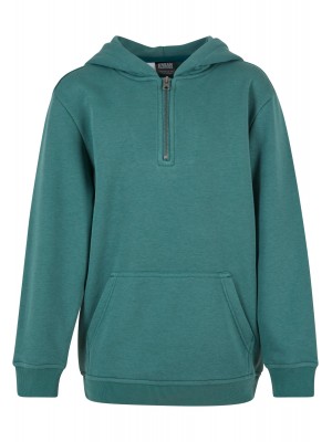 Boys Boxy Zip Hoody paleleaf 158/164