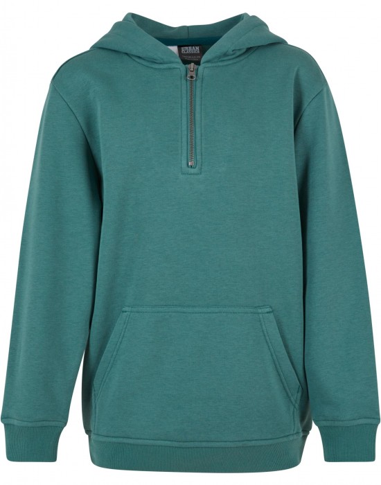 Boys Boxy Zip Hoody paleleaf 158/164