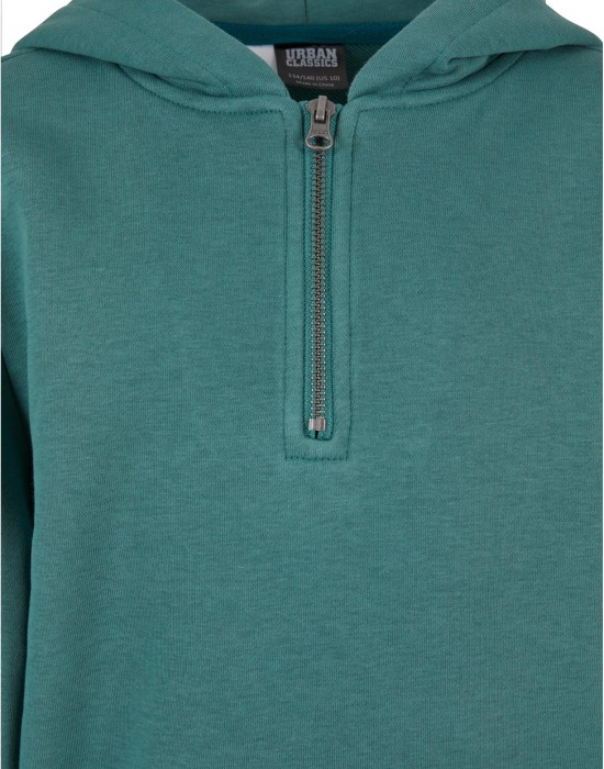 Boys Boxy Zip Hoody paleleaf 158/164