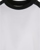 Тениска за момчета Boys Raglan Contrast Tee white/black 158/164