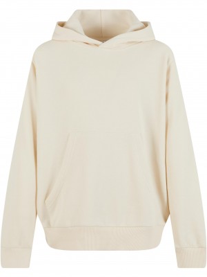 Boys Light Terry Hoody whitesand 158/164