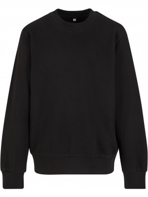 Boys Light Terry Crew black 158/164