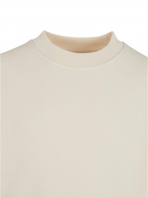 Boys Light Terry Crew whitesand 158/164