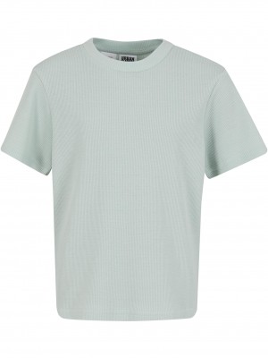 Тениска за момчета Boys Waffle Tee frostmint 158/164