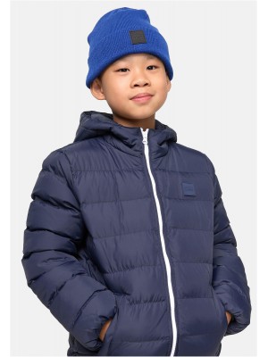 Boys Basic Bubble Jacket navy/white/navy 158/164