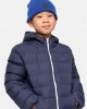 Boys Basic Bubble Jacket navy/white/navy 158/164