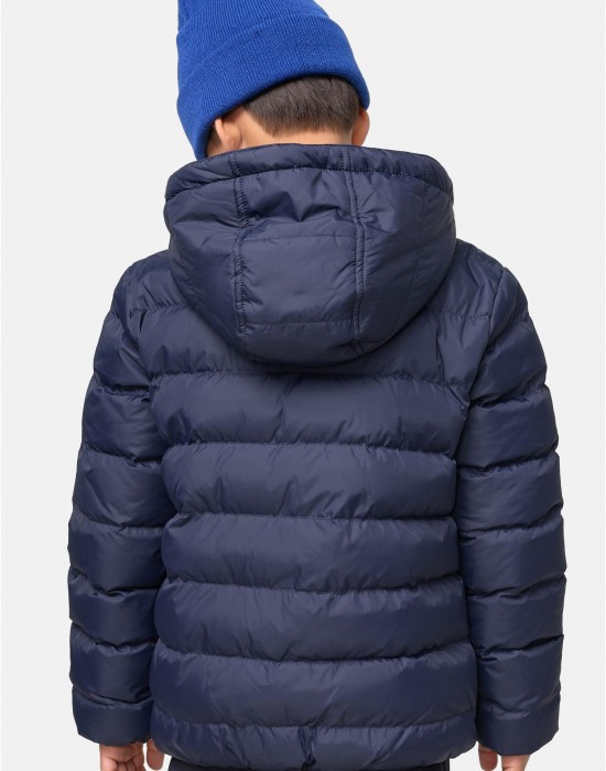 Boys Basic Bubble Jacket navy/white/navy 158/164