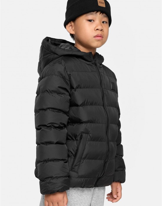 Boys Basic Bubble Jacket black/black/black 158/164