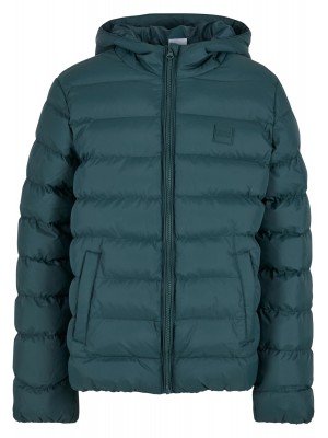 Boys Basic Bubble Jacket bottlegreen 158/164