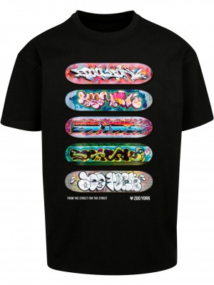 Тениска Zoo York Skateboards Heavy Oversize Tee black XXL Тениска Zoo York Skateboards Heavy Oversize Tee black XXL