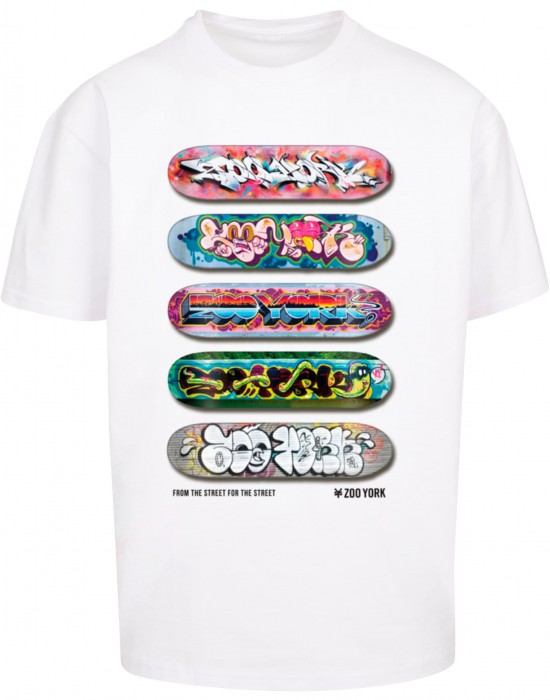Тениска Zoo York Skateboards Heavy Oversize Tee white XXL Тениска Zoo York Skateboards Heavy Oversize Tee white XXL